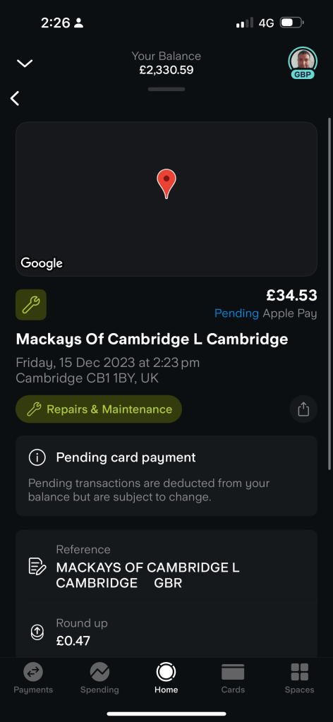 submitting expenses to 15