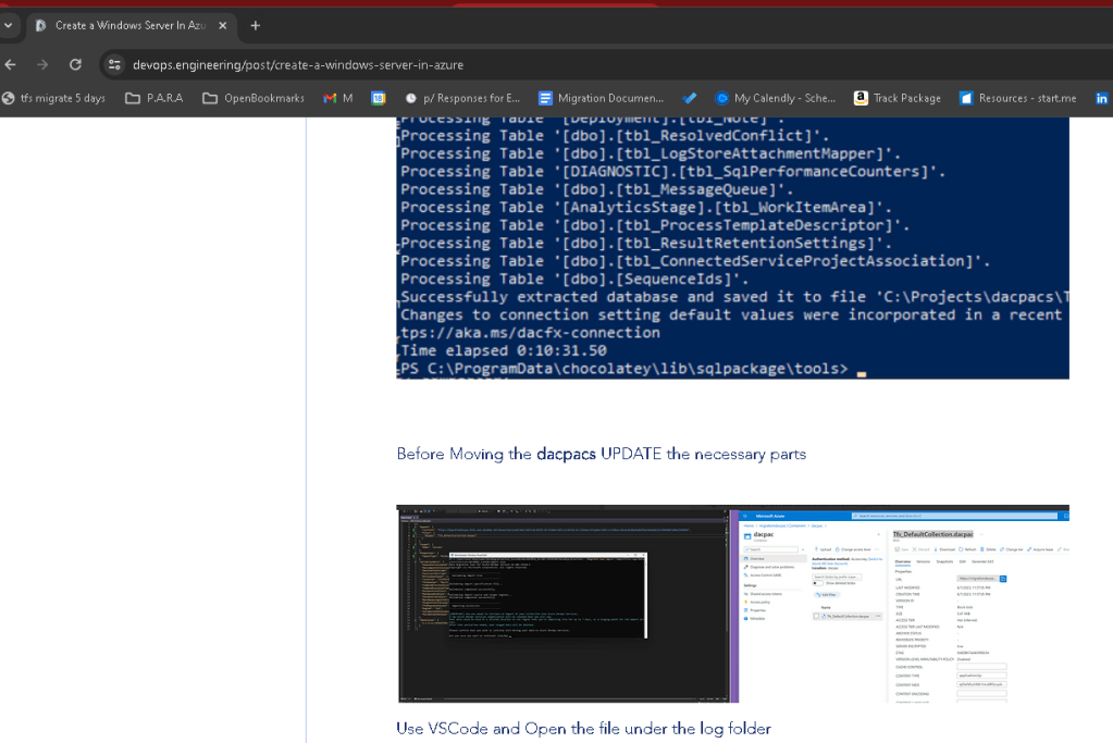 migration documentation 2