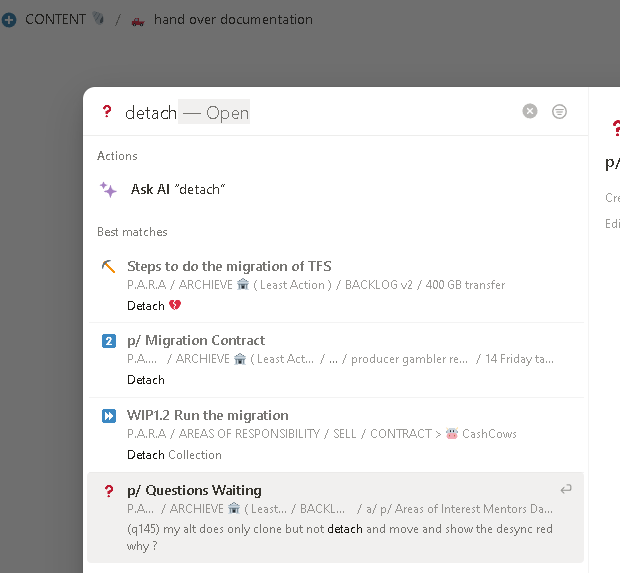 migration documentation 5