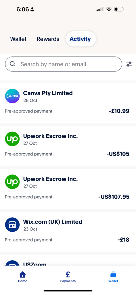 paypal payments 2