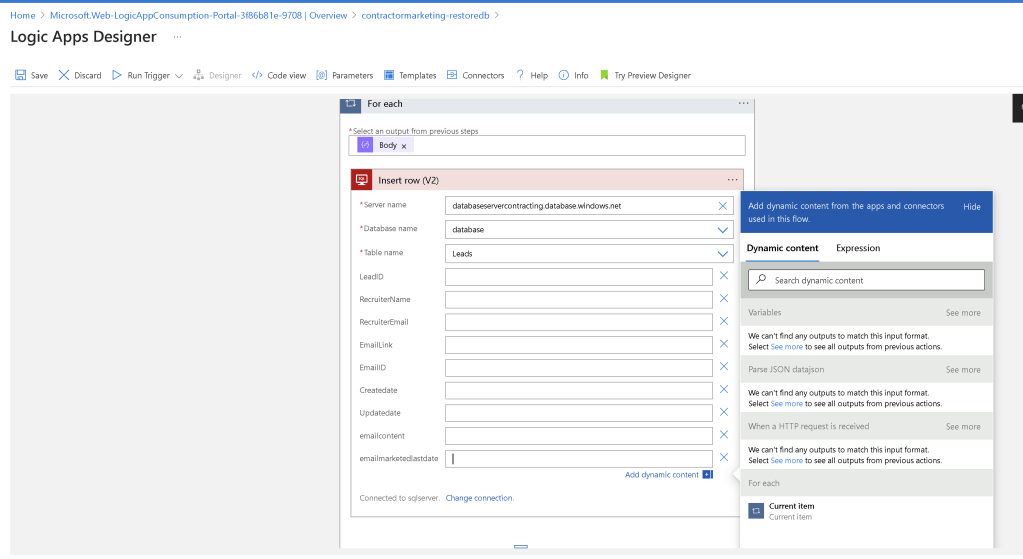 data gone sql 19