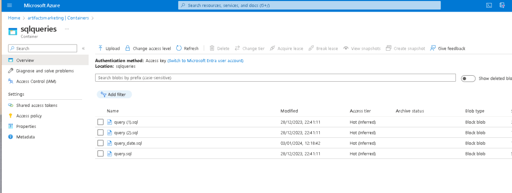 data gone sql 2