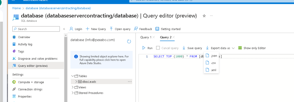 data gone sql 3
