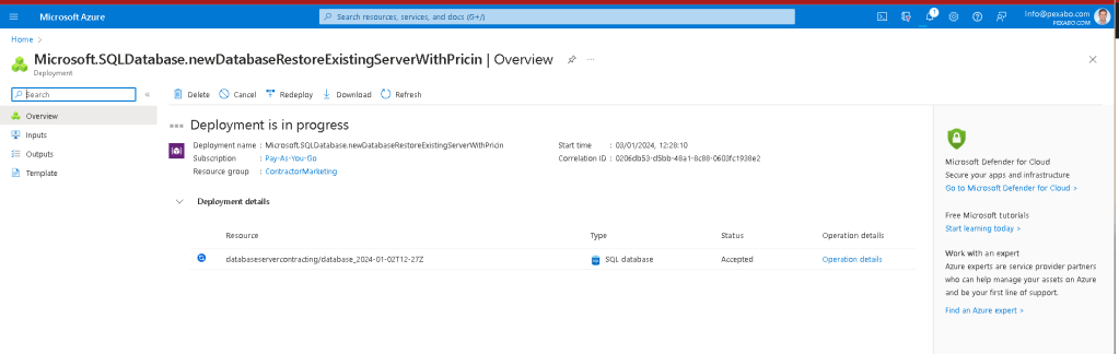 data gone sql 7