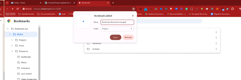 google bookmark manager 1