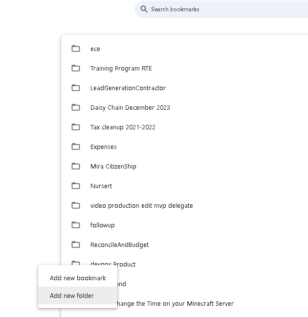 google bookmark manager 2