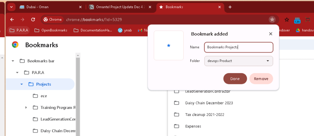 google bookmark manager 3
