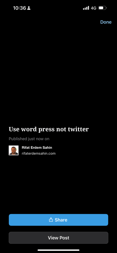 use word press 1