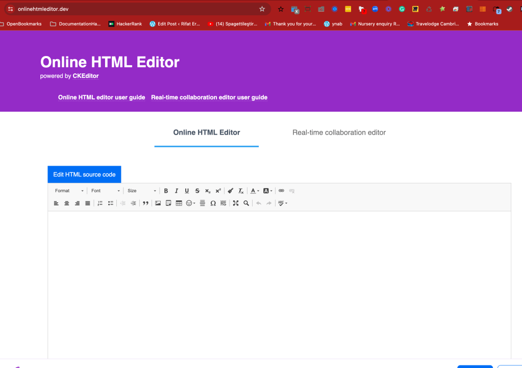 try html editors 2
