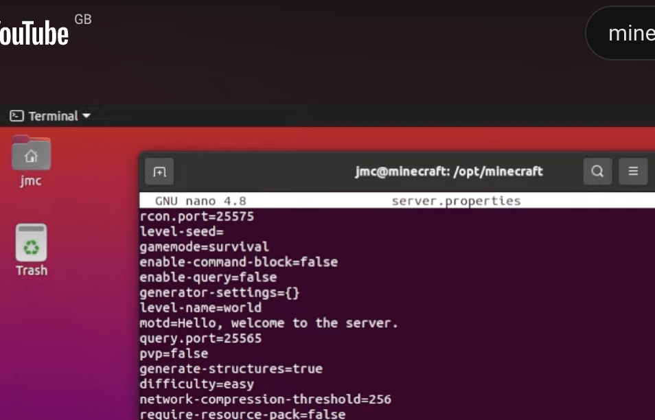 configure minecraft server 12