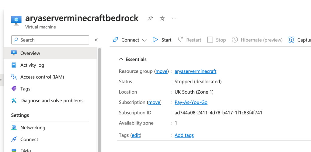 configure minecraft server 3