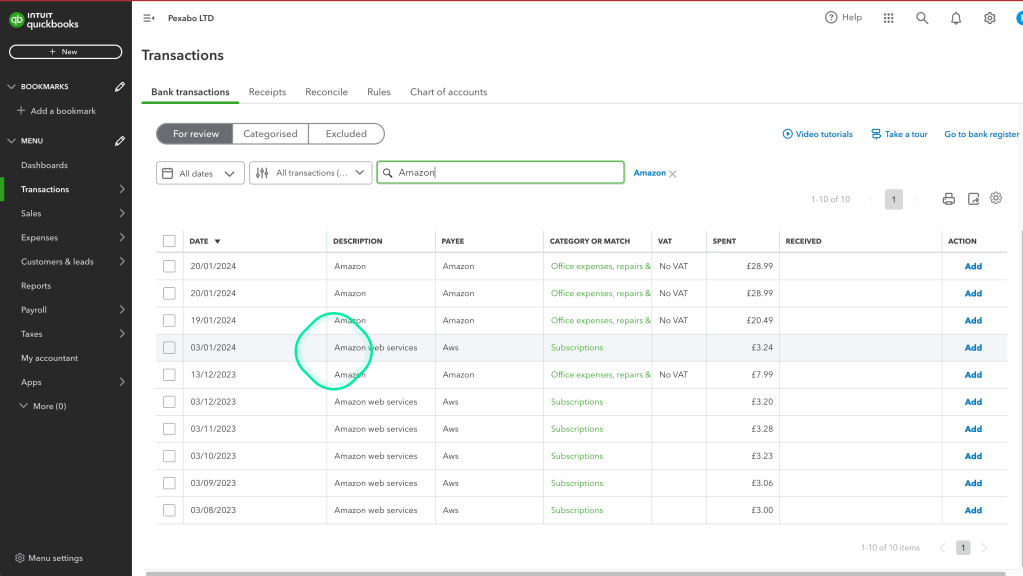 bookkeeping guide 34