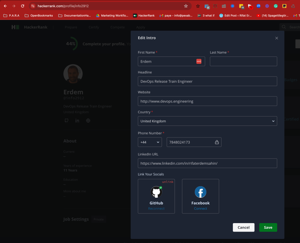 hackerrank profile 4
