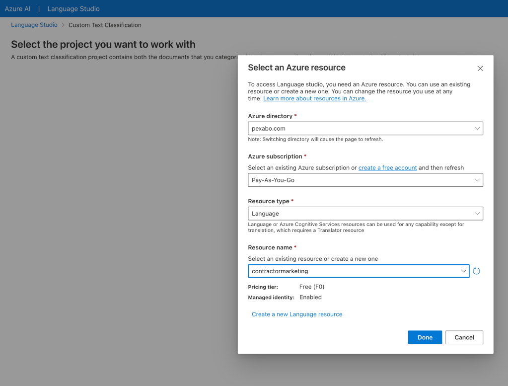 azure ai to 20