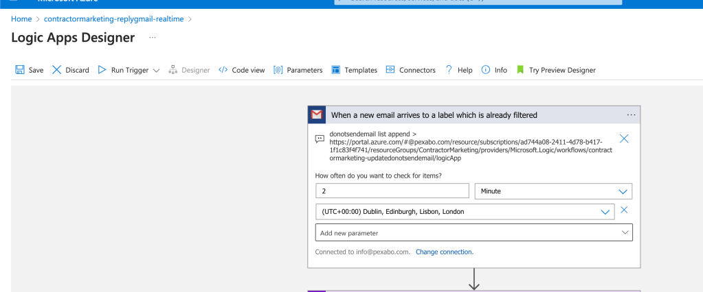 emails getting connected 17