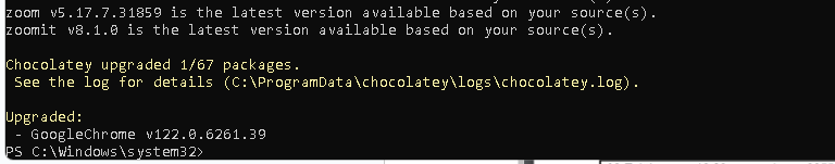 chrome always gets 1