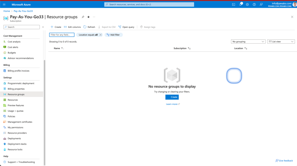 azure subs cancel 3