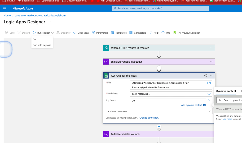 google forms data 7
