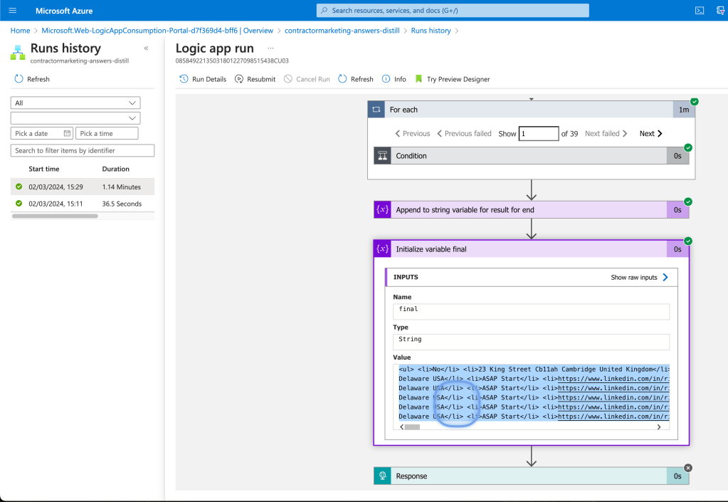 answer matrix build 16