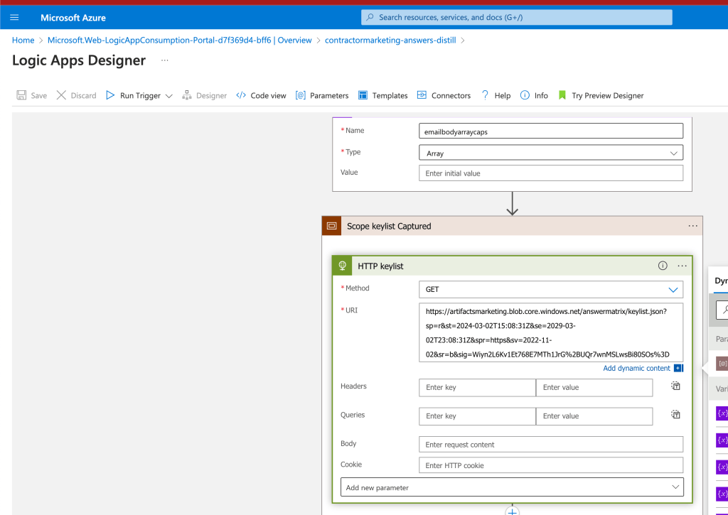 answer matrix build 6
