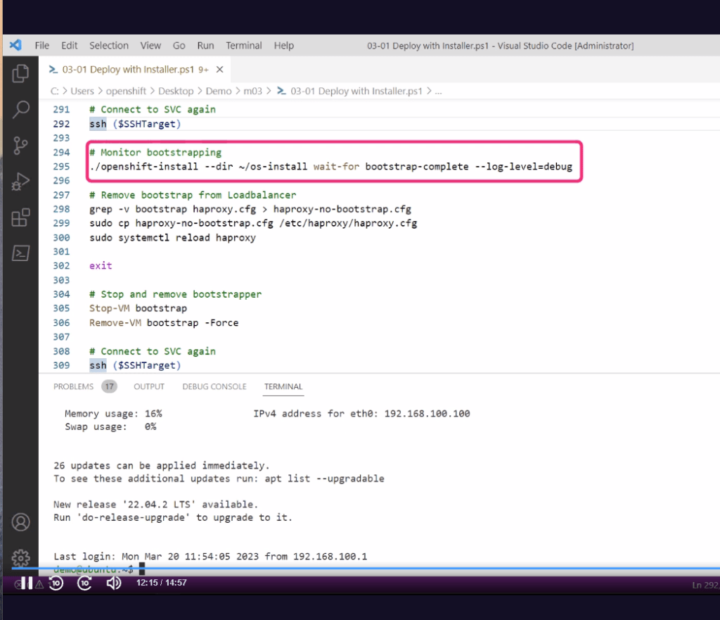 openshift course pluralsight 80