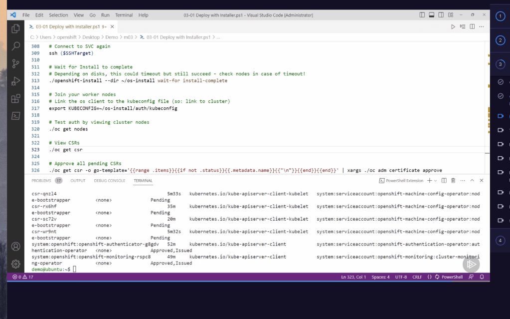openshift course pluralsight 83