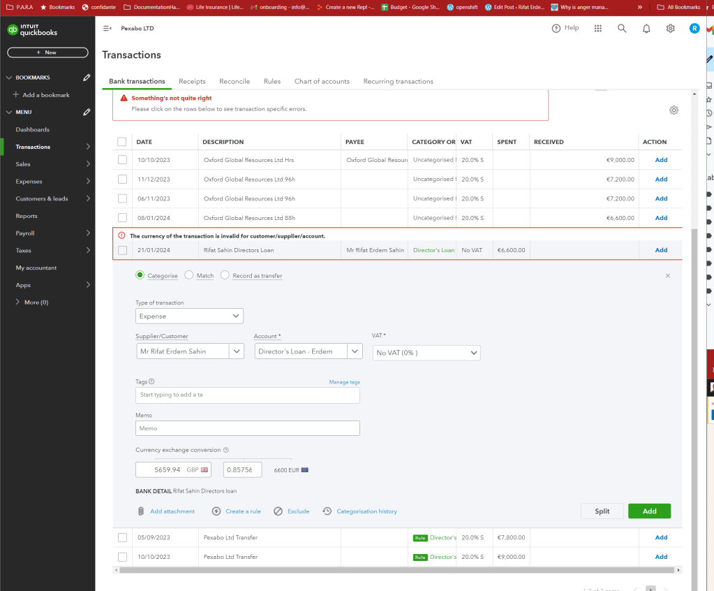 quickbooks currency exchange 4