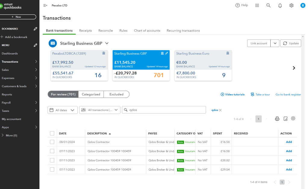 quickbooks uploading invoices 13