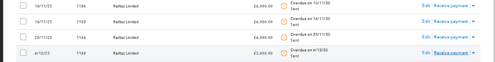 marking income with 5