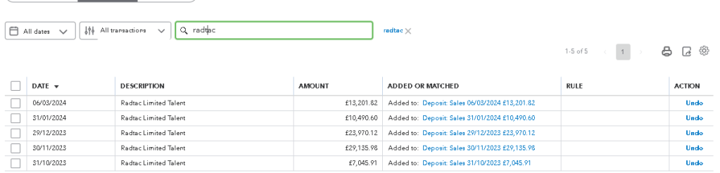 marking income with 7