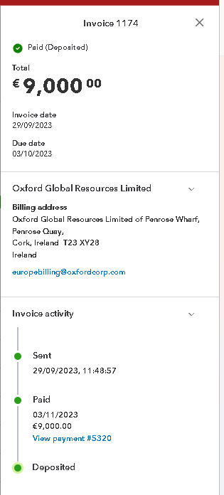 matching the invoices 4