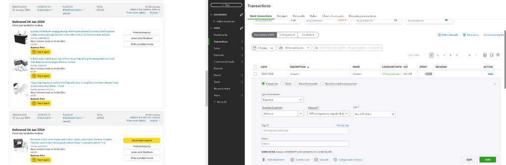 quickbooks fill the 40