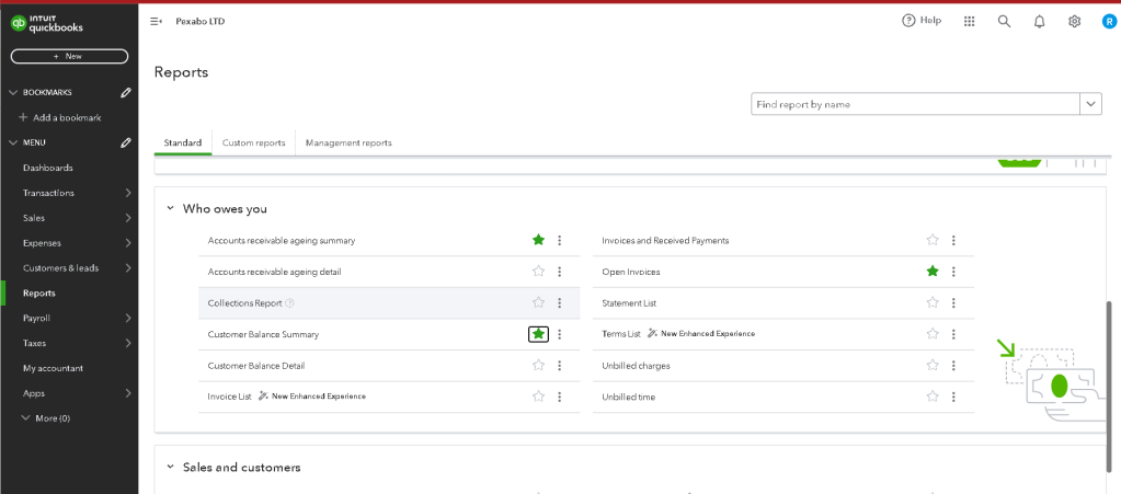 quickbooks fill the 45