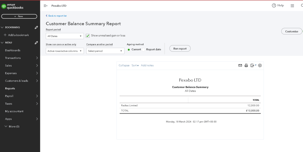 quickbooks fill the 46
