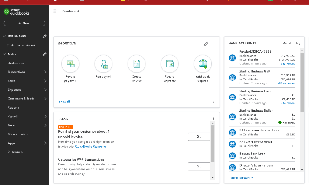quickbooks fill the 8