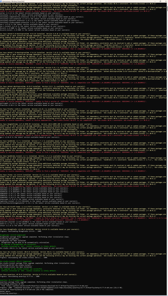 too many errors 3