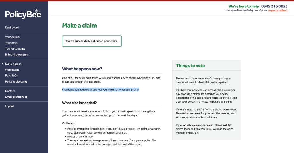 claim time for 3