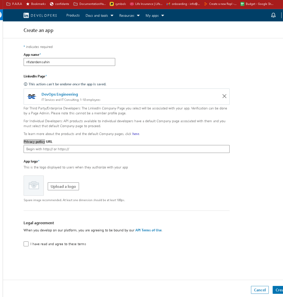 linkedin api for 12