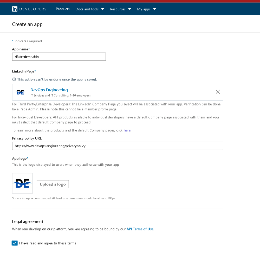 linkedin api for 13