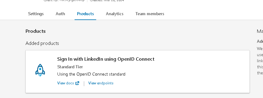 linkedin api for 15