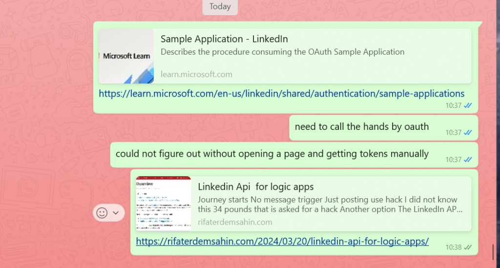 linkedin api for 19