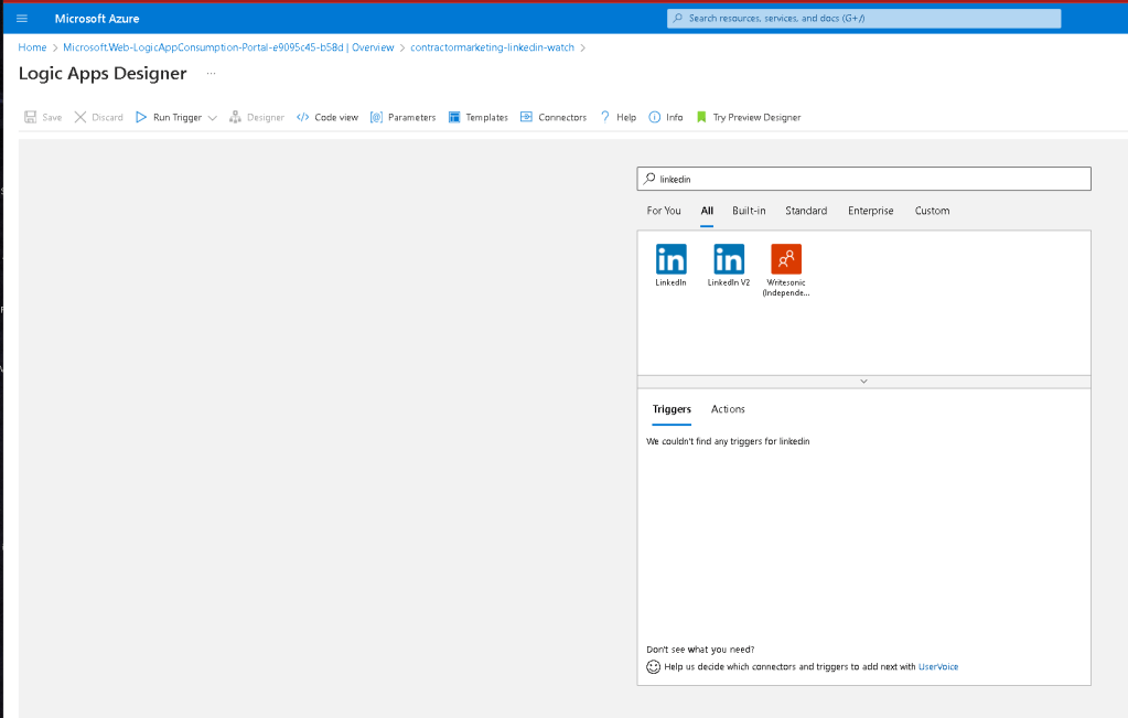 linkedin api for 3