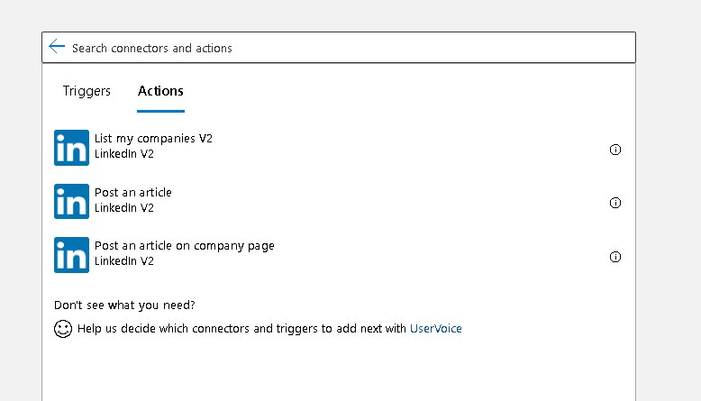 linkedin api for 5