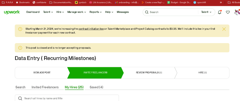 upwork asistant to 3