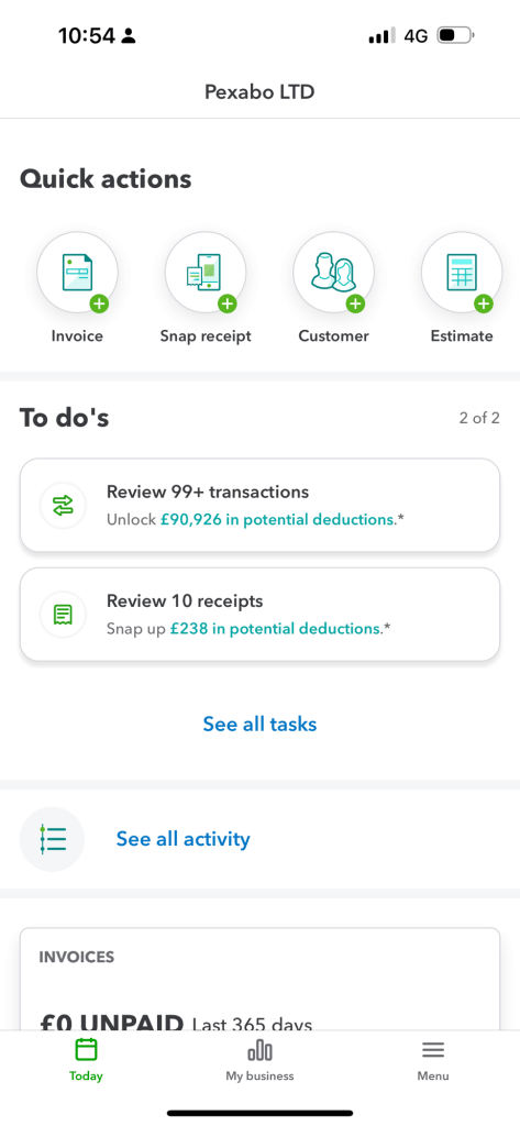 quickbooks motivation with 1