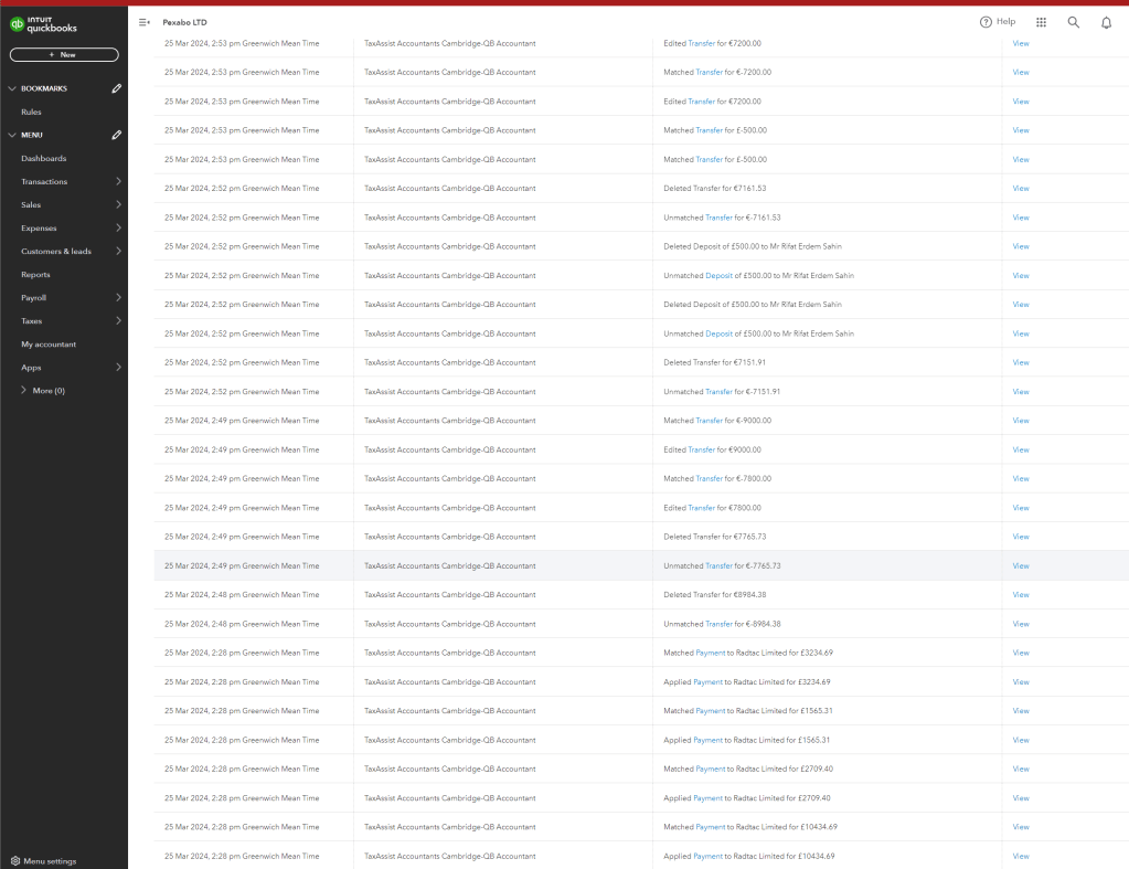 audit trail and 11