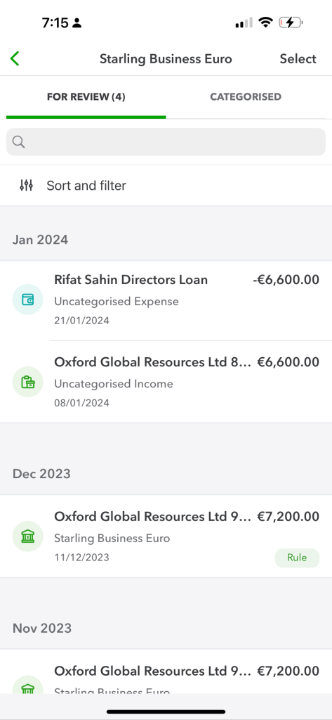 daily transaction mapping 25