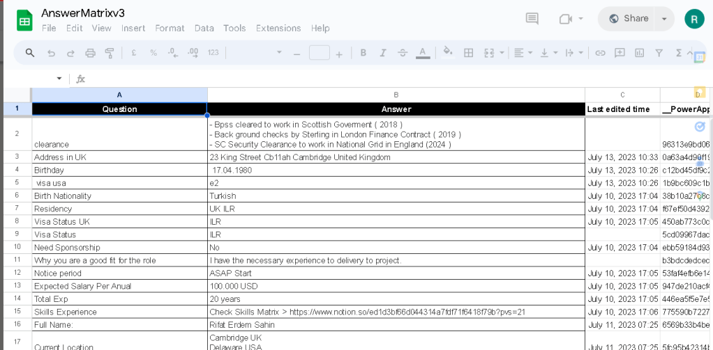 get answer matrix 2