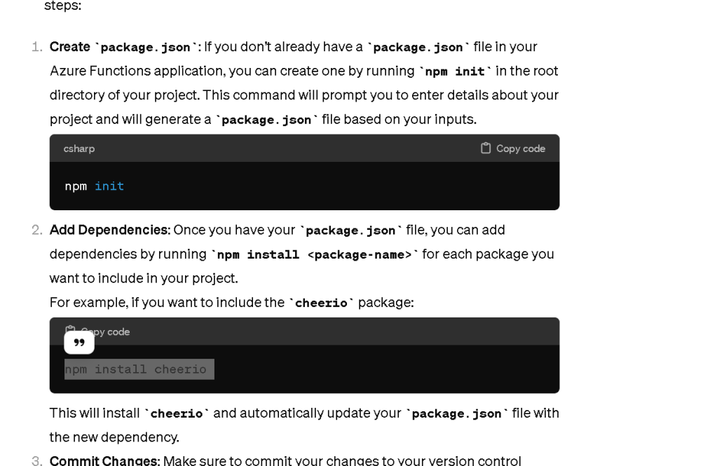 npm install worked 1