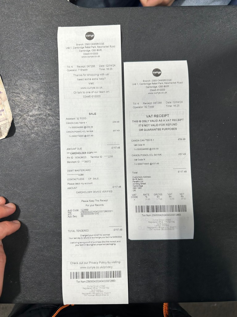 paying manually at 10